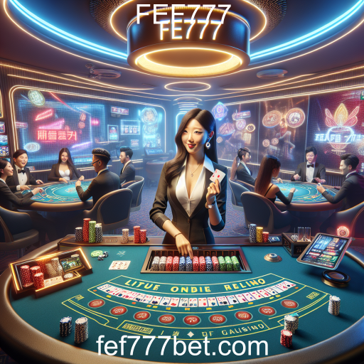 Cassino ao Vivo: A Experiência Imersiva da FEF777